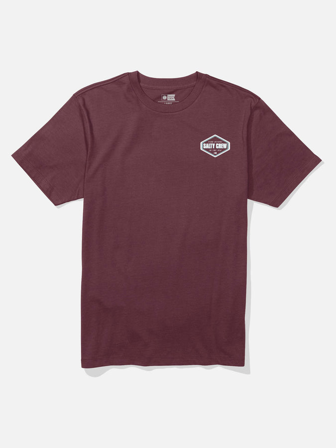 Salty Crew Shapely T-Shirt Summer 2026 | BURGUNDY