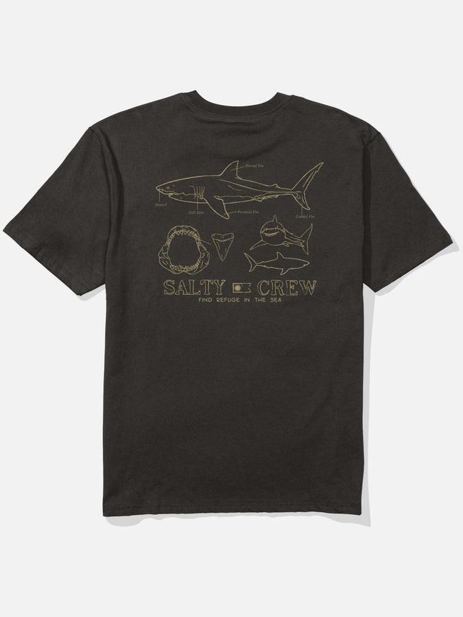 Salty Crew Great White Classic T-Shirt Summer 2026 | BLACK