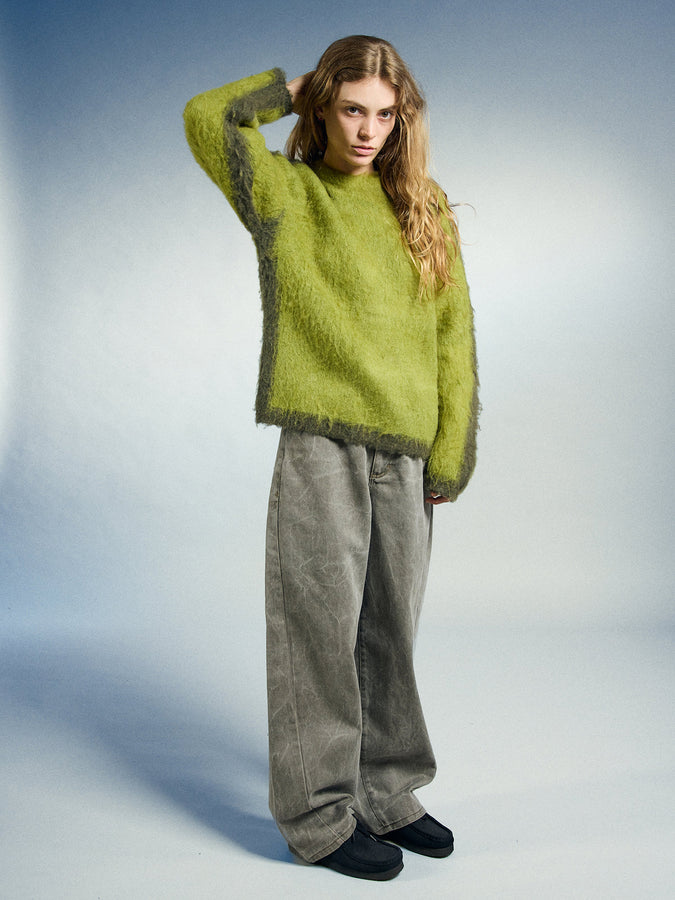 Obey Aura Sweater Fall 2025 | LIME (LME)