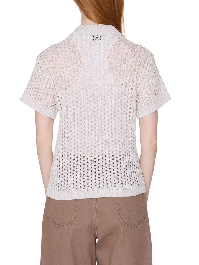 Obey Milly Open Knit Top Spring 2026 | MARSHMALLOW MULTI (MMW)