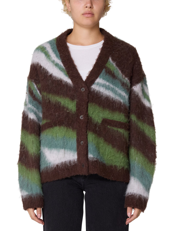 Obey Delirium Cardigan Fall 2025 | BROWN MULTI (BWM)