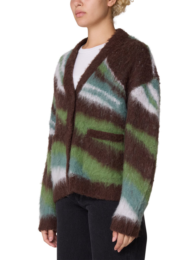 Obey Delirium Cardigan Fall 2025 | BROWN MULTI (BWM)