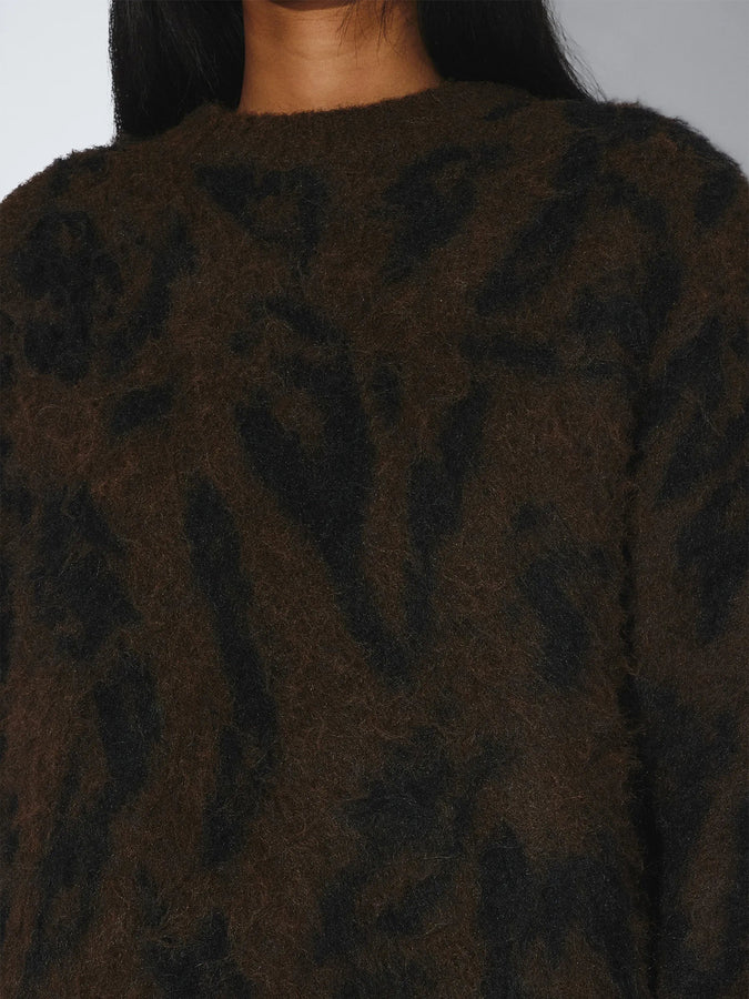 Dr. Denim Mic Sweater Fall 2026 | BROWN BLACK SCRIBBLE (BT6)