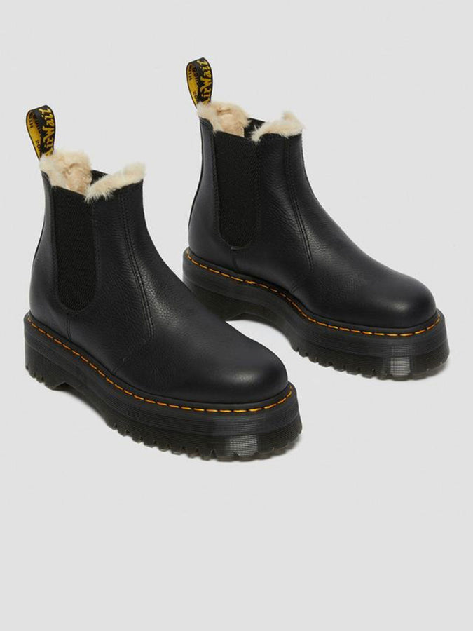 Dr.Martens 2976 Quad fur Lined Boots Holiday 2023.5 | BLACK PISA