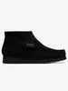 Clarks Wallabee Black Suede Boots