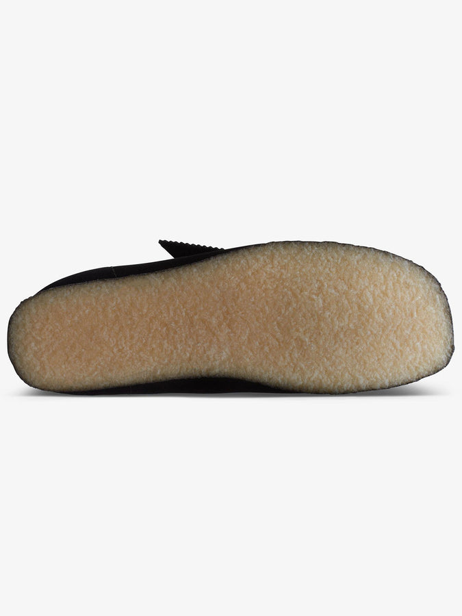 Clarks Wallabee Black Suede Boots | BLACK SUEDE