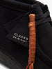 Clarks Wallabee Black Suede Boots