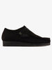 Clarks Wallabee Black Suede Shoes