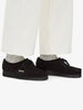 Clarks Wallabee Black Suede Shoes