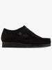 Clarks Wallabee Black Suede Shoes