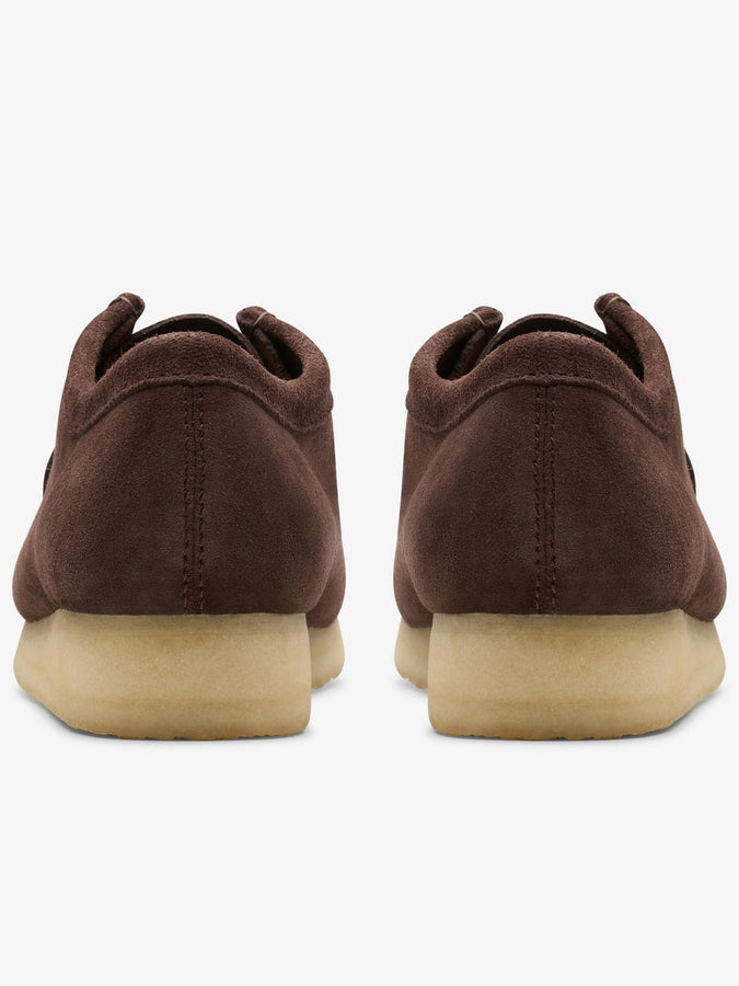 Clarks Wallabee Dark Brown Suede Shoes | DARK BROWN SUEDE