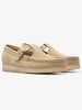 Clarks Wallabee T Bar Maple Suede Shoes Fall 2025