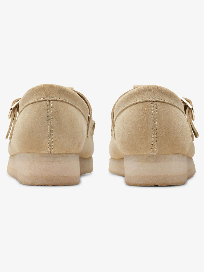 Clarks Wallabee T Bar Maple Suede Shoes Fall 2025 | MAPLE SUEDE