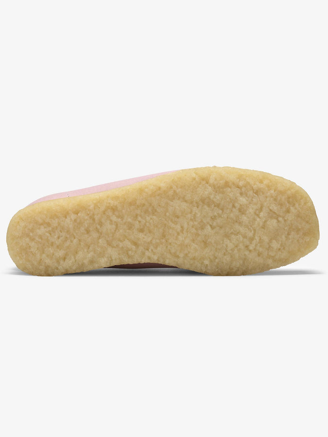Clarks Wallabee Baby Pink Leather Shoes Spring 2026 | BABY PINK LEATHER