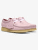 Clarks Wallabee Baby Pink Leather Shoes Spring 2026