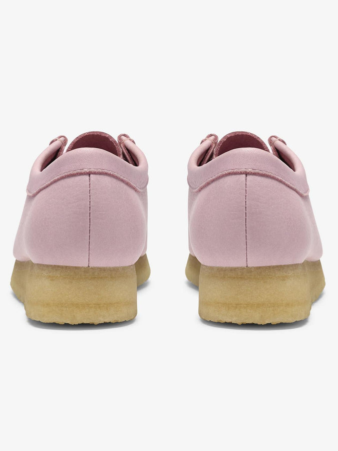 Clarks Wallabee Baby Pink Leather Shoes Spring 2026 | BABY PINK LEATHER
