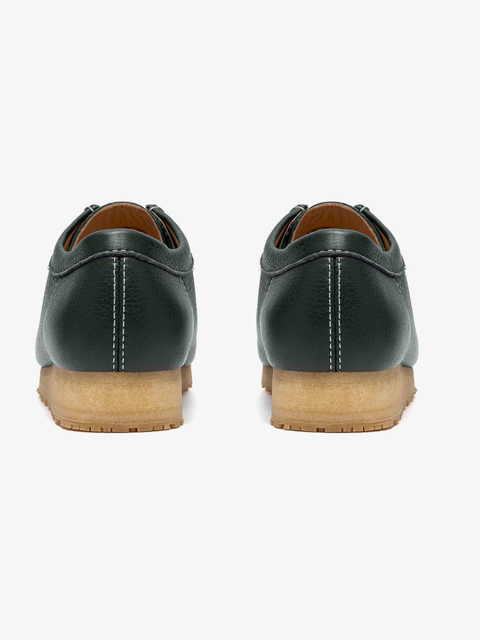 Clarks Wallabee Rb Dark Green Leather Shoes Spring 2026 | DARK GREEN LEATHER