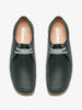 Clarks Wallabee Rb Dark Green Leather Shoes Spring 2026