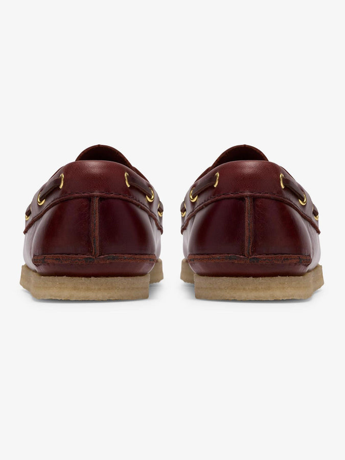 Clarks Godney Boat British Tan Leather Shoes Spring 2026 | BRITISH TAN LEATHER