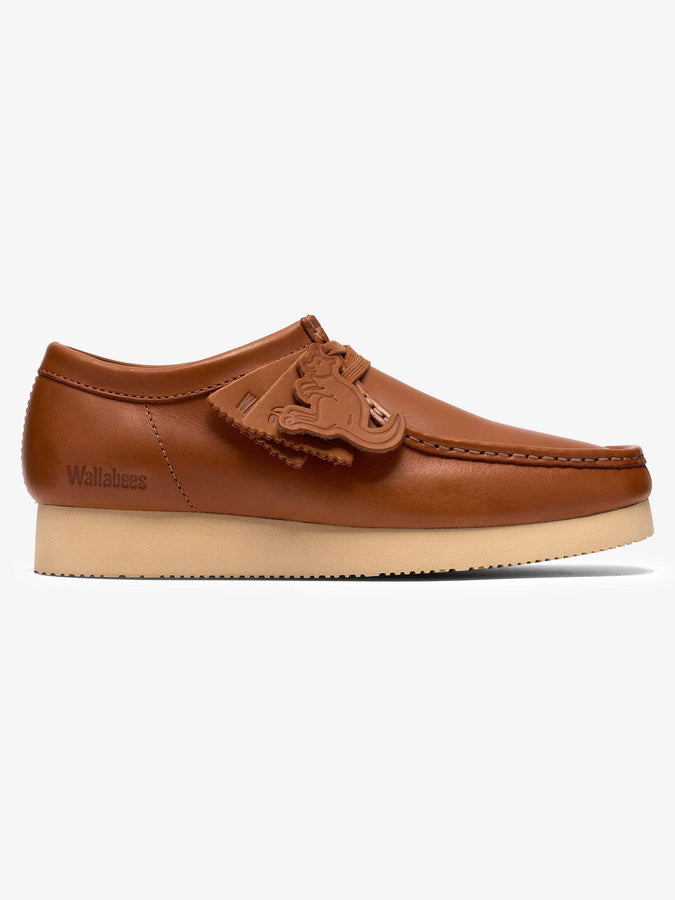 Clarks Wallabee 2504 Brown Leather Shoes Spring 2026 | BROWN LEATHER