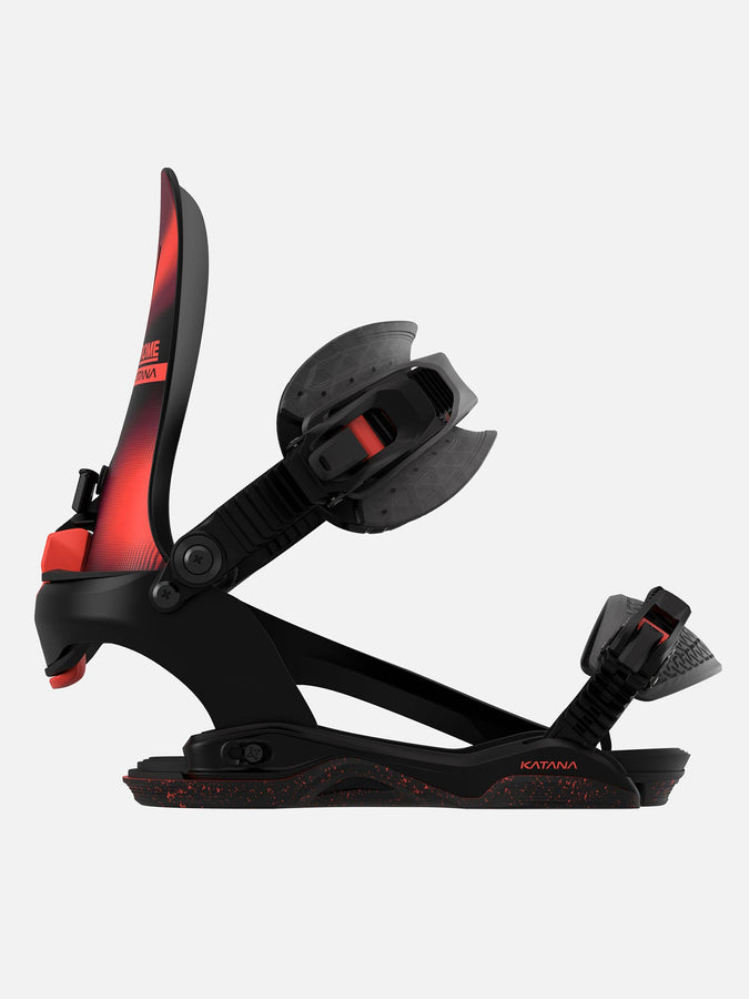 Rome Katana AW Fase Snowboard Bindings 2027 | DEEP RED
