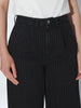 Dr. Denim Rhue High Wide Pleated Pinstripe Jeans Fall 2026