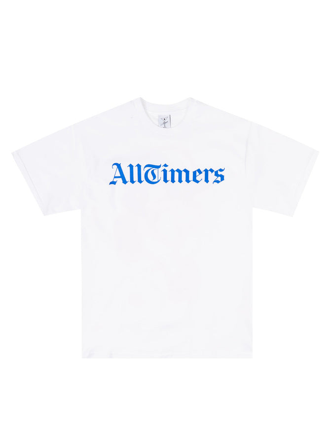 AllTimers Times Short Sleeve T-Shirt Summer 2024 | WHITE