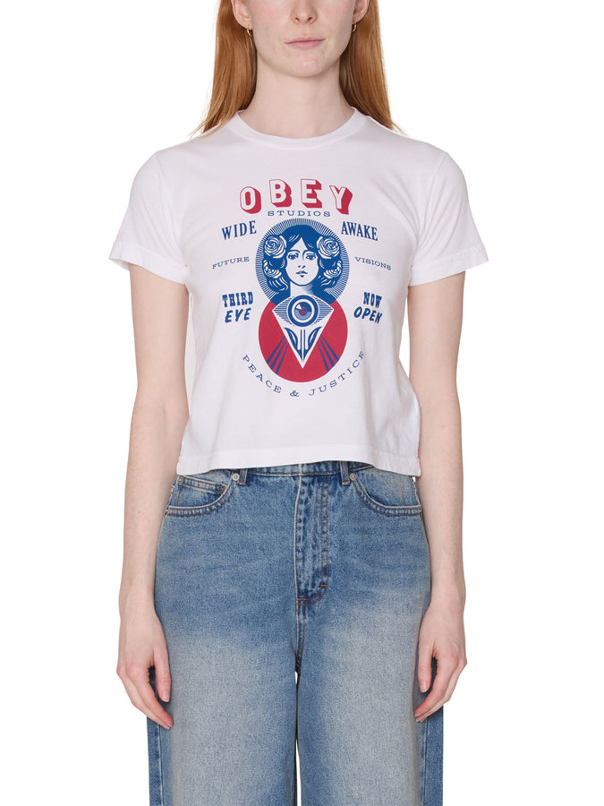 Obey Make Art Third Eye T-Shirt Spring 2026 | WHITE (WHT)