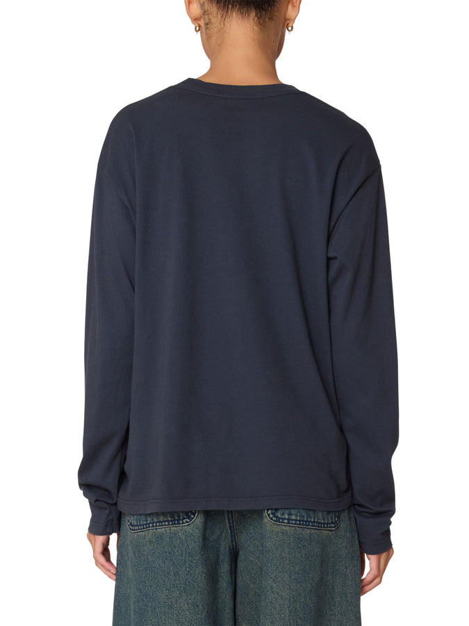 Obey Studios Outline Long Sleeve T-Shirt Fall 2025 | BLACK (BLK)