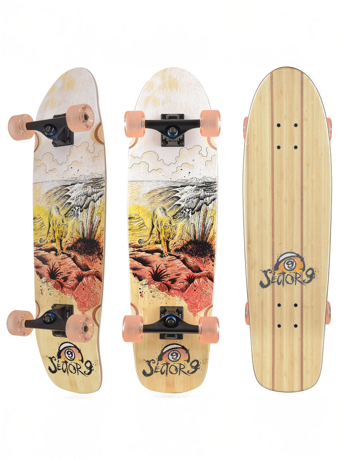 Sector 9 Bamboozler Patrol 8.625'' X 31.5'' Complete Cruiser | MULTI