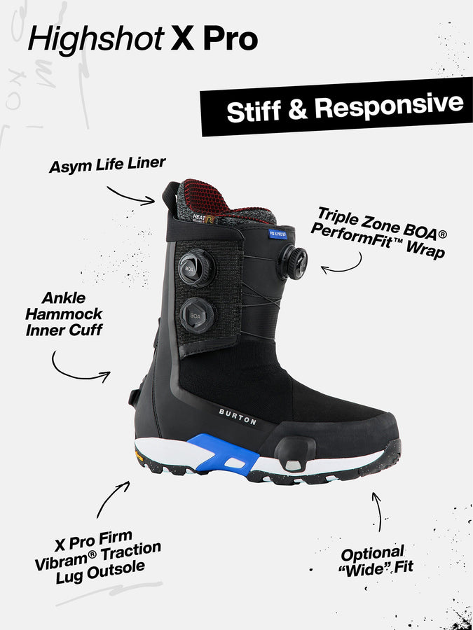 Burton Highshot X Pro Step On® 2027 – BLACK (A02)