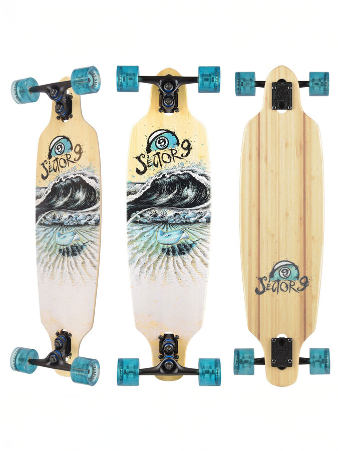Sector 9 Manta Shoots 8.7'' X 33.5'' Complete Longboard | MULTI