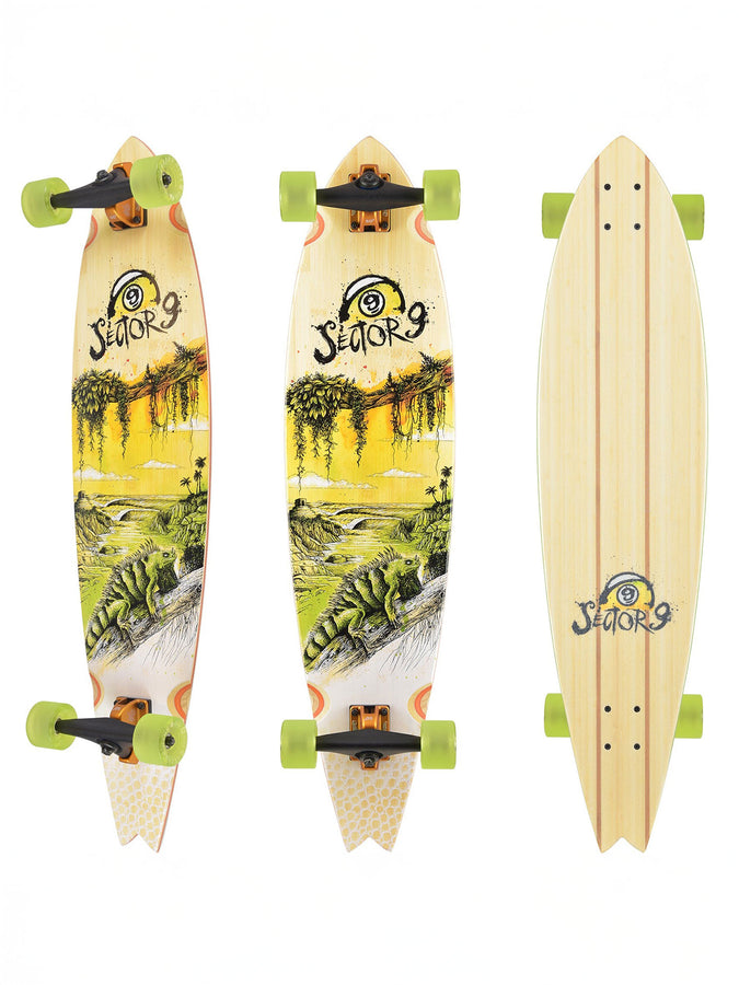 Sector 9 Offshore Temple 9.375'' X 39.5'' Complete Longboard | MULTI