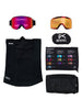 Anon M4 Cylindrical Blk/Prcv Sunny Red + MFI Face Mask Goggle