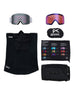 Burton M4 Cylindrical White/Prcv Onyx + MFI Face Mask Goggle