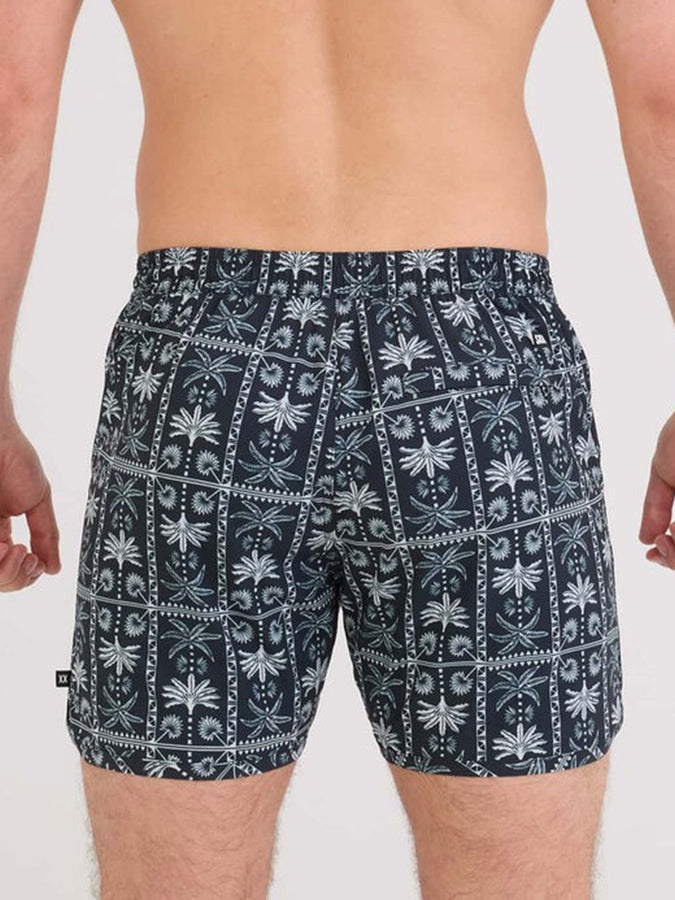 Saxx Harbormaster 2N1 Trunk 5'' Tropic Royale Black Boardshorts Spring 2026 | TROPIC ROYALE BLACK (TRB)