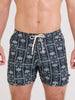 Saxx Harbormaster 2N1 Trunk 5'' Tropic Royale Black Boardshorts Spring 2026