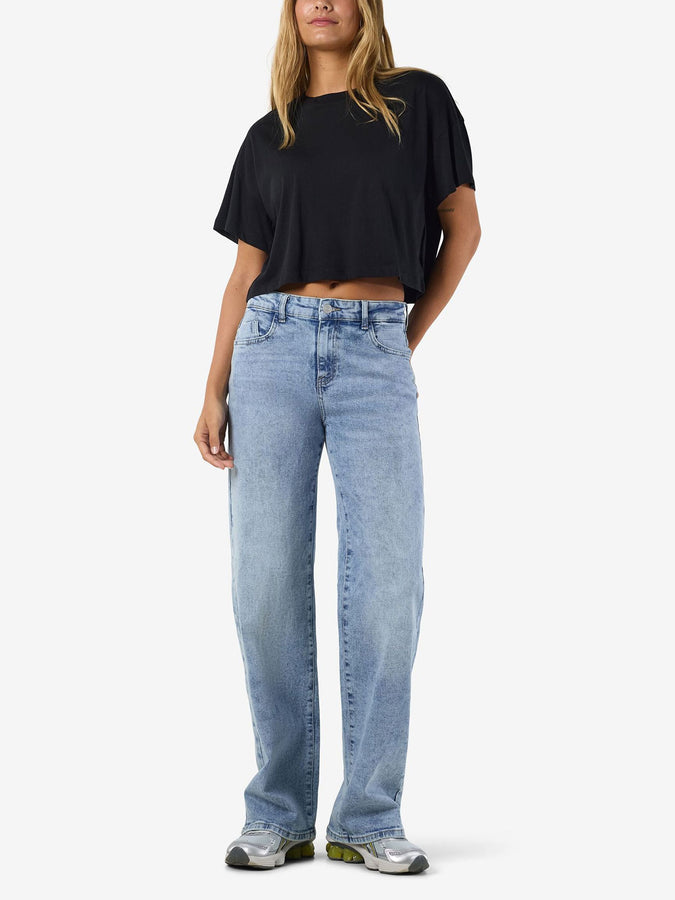Noisy May Alena Crop T-Shirt Summer 2026 | BLACK