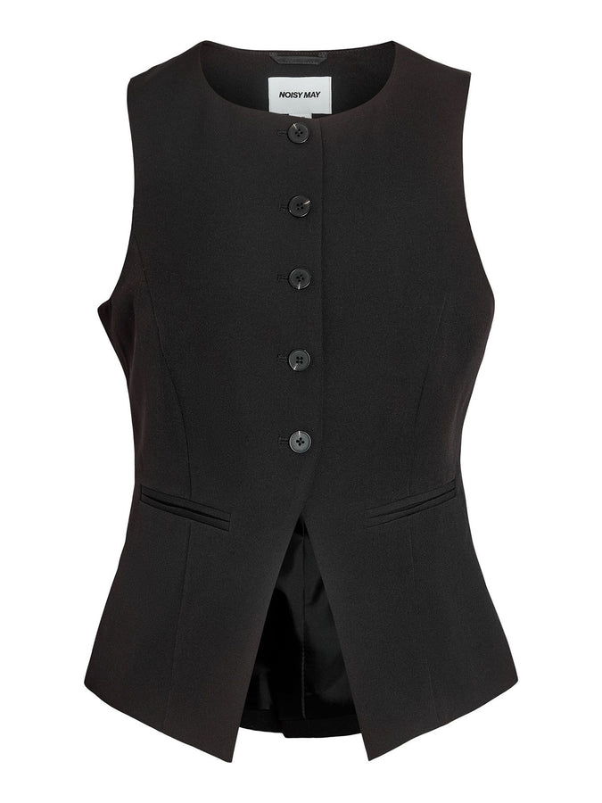 Noisy May Maille Top Summer 2026 | BLACK