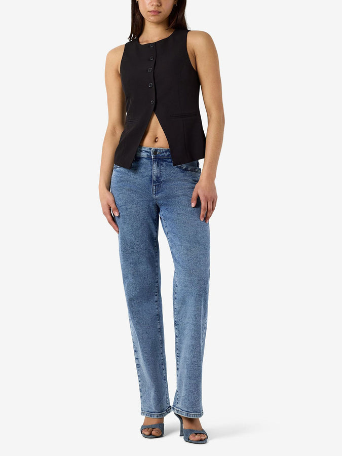 Noisy May Maille Top Summer 2026 | BLACK