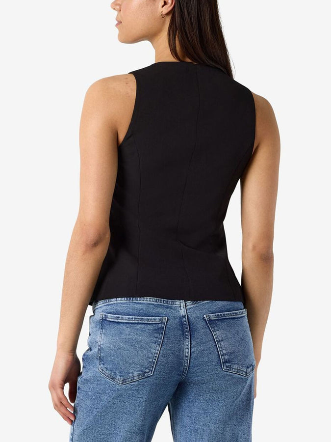 Noisy May Maille Top Summer 2026 | BLACK