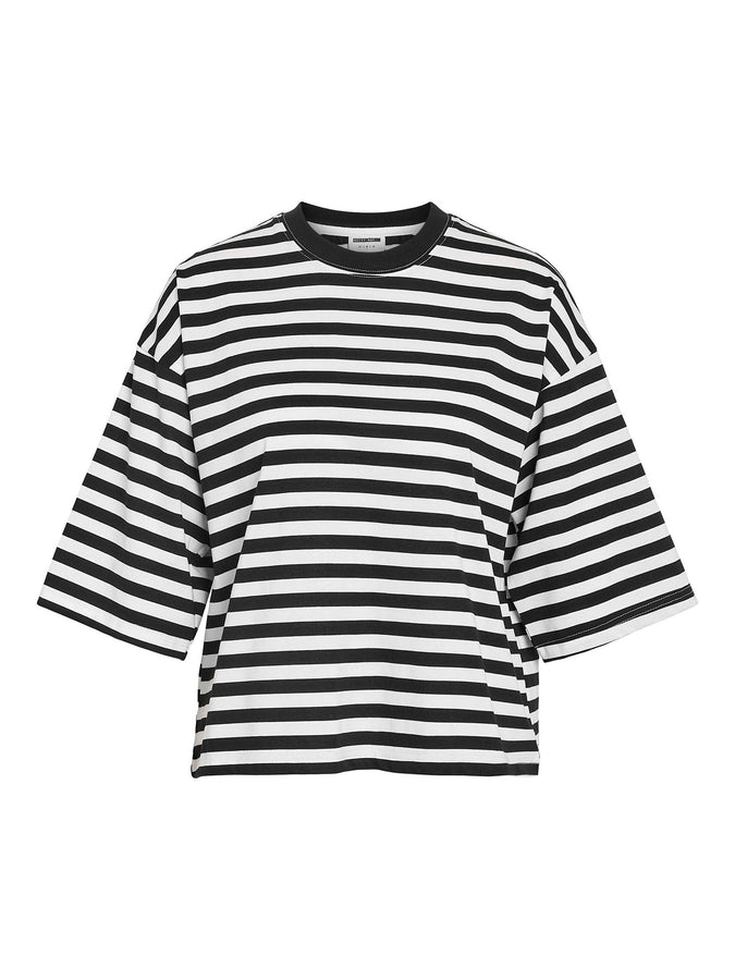 Noisy May Ember T-Shirt Spring 2026 | BLACK STRIPES