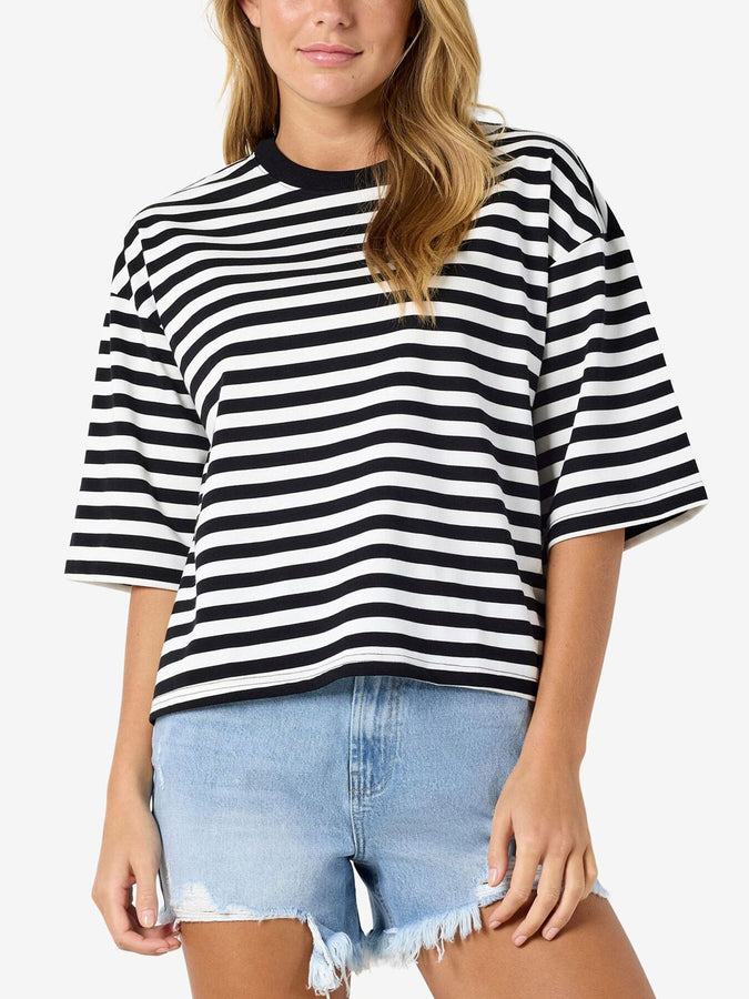 Noisy May Ember T-Shirt Spring 2026 | BLACK STRIPES