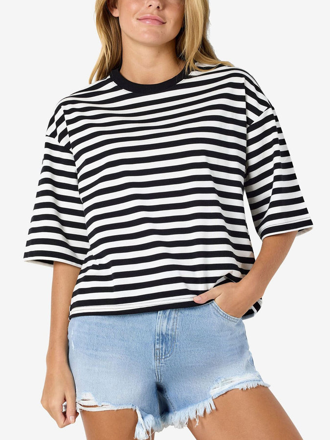 Noisy May Ember T-Shirt Spring 2026 | BLACK STRIPES