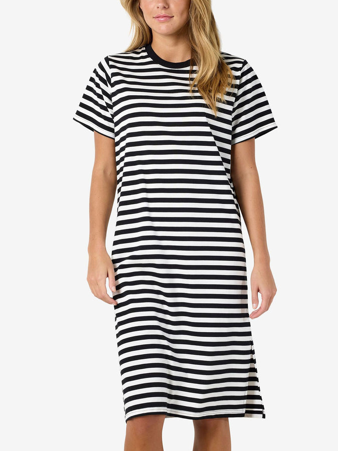 Noisy May Ember Dress Spring 2026 | BLACK STRIPES