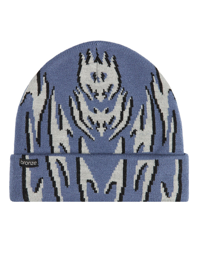 Bronze Tribal Sport Beanie | BLUE