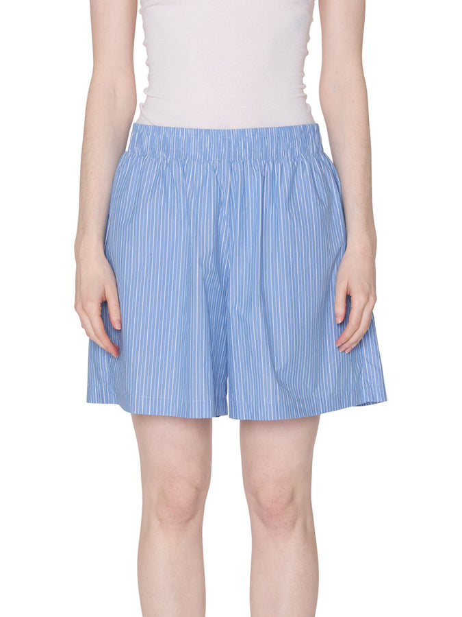 Obey Leisure Stripe Shorts Summer 2026 | BLUE MULTI (BMU)