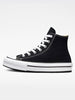 Converse CTAS Platform Hi Black/White/Black Shoes