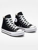Converse CTAS Platform Hi Black/White/Black Shoes