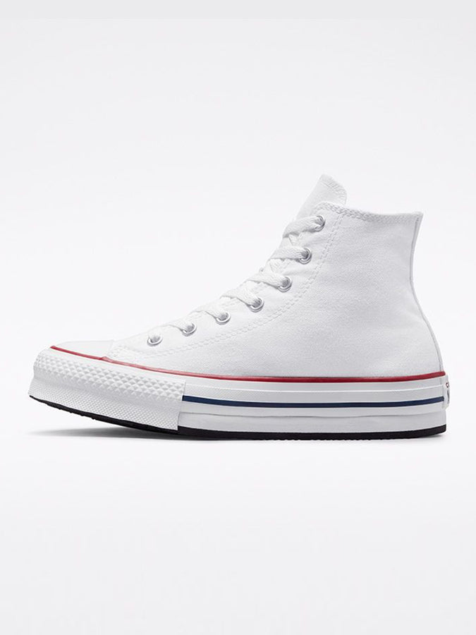 Converse CT AS Eva Platform White/Garnet Shoes Spring 2024 | WHITE/GARNET/NAVY